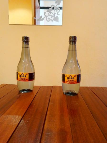 The photo shows the THE MARA RESORT located in the city of Katheka.