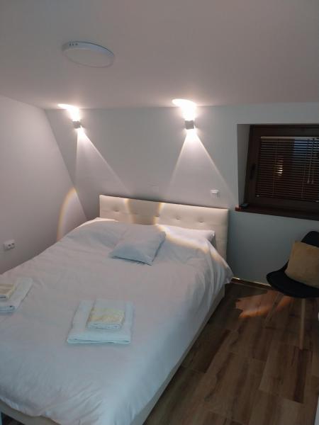 A la foto es mostra l'objecte Tulevi apartments situat a la ciutat de Ohrid.