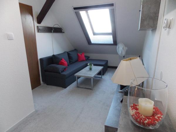 A la foto es mostra l'objecte Ferienwohnung Mohnblume situat a la ciutat de Gerswalde.