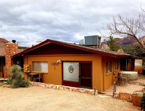 A la foto es mostra l'objecte Redrockescapes situat a la ciutat de Sedona.