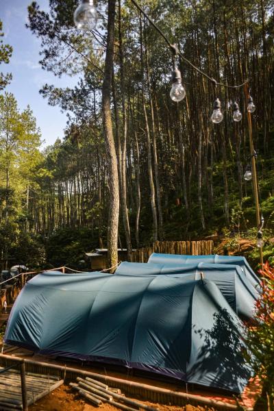 A la foto es mostra l'objecte WULANDARI CAMPING GROUND situat a la ciutat de Riunggunung.
