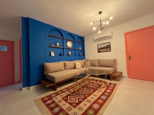 Auf dem Foto ist das Objekt Lemon garden apartment in der Stadt Akaba zu sehen.