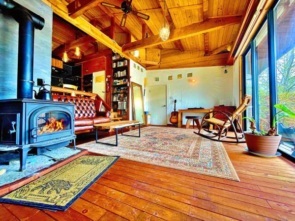 A la foto es mostra l'objecte SHIZENTOYA Privete cottage for nature experience LakeView! situat a la ciutat de Sobetsu.