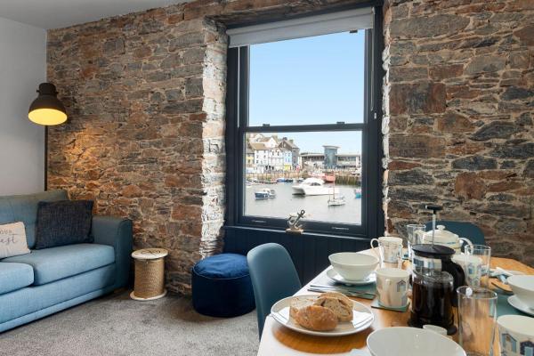 På billedet ses objektet King's Quay Holiday Apartment 1 beliggende i byen Brixham.