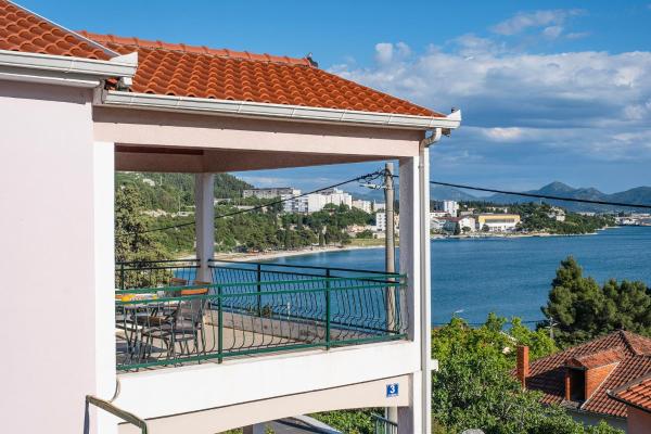 A la foto es mostra l'objecte Apartment Sea View 2 situat a la ciutat de Baćina.