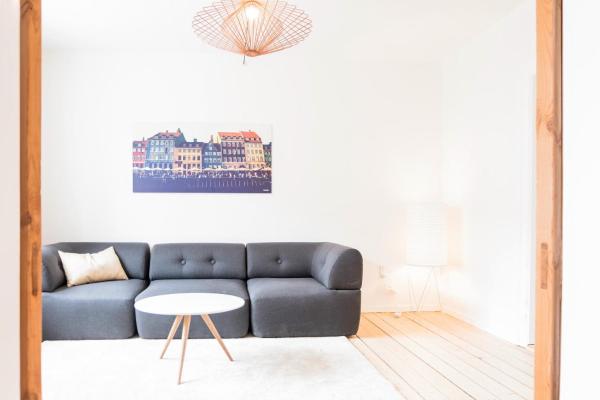 Na zdjęciu widoczny jest obiekt Spacious and cool 1-BR in Øgadekvarteret - 57 położony w mieście Aarhus.