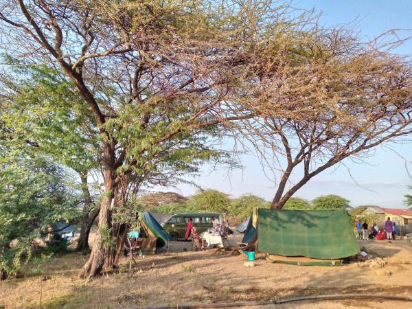 A la foto es mostra l'objecte Popo Camp Lake Baringo situat a la ciutat de Ol Kokwe.