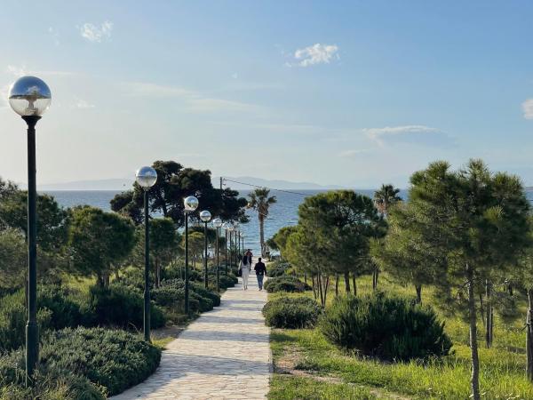 Kavouri Retreat, Only pines hide the sea, Athens