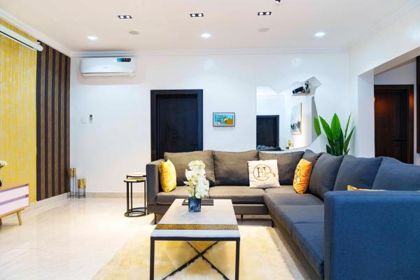 På billedet ses objektet Aurora Residence, Wuse 2, Abuja beliggende i byen Abuja.