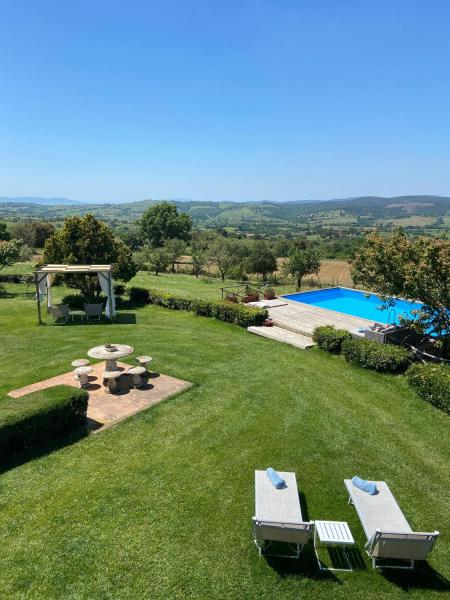 A la foto es mostra l'objecte Tenuta Le Mandorlaie, Agriturismo in Scansano situat a la ciutat de Scansano.