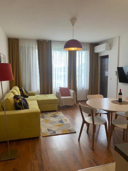 A la foto es mostra l'objecte Neon Gondola apartment situat a la ciutat de Bansko.