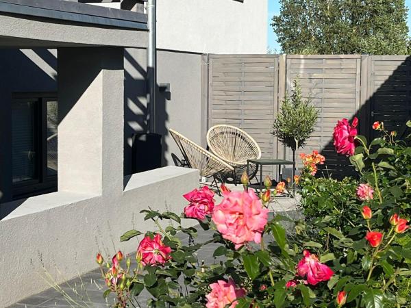 A la foto es mostra l'objecte Ferienwohnung Meerflair situat a la ciutat de Graal.