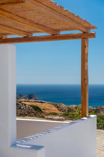 På bildet vises objektet Alisahni Studio Sea View som ligger i byen Paleochori.