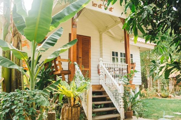 På billedet ses objektet บ้านอากงโฮมสเตย์ แม่ริม เชียงใหม่ Baan Are Gong Homestay Mae Rim Chiang Mai beliggende i byen Mae Rim.