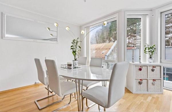 På billedet ses objektet Arendalsuka - 3 roms leilighet midt i sentrum med 6 soveplasser og parkering beliggende i byen Arendal.