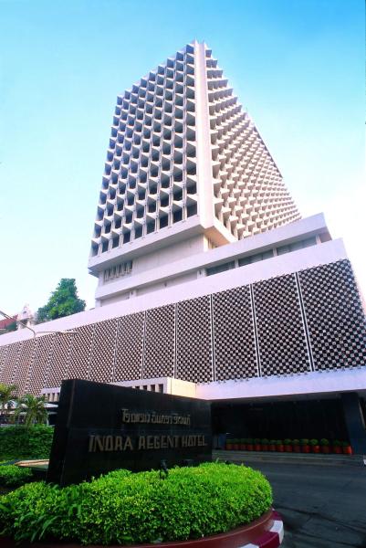 På billedet ses objektet Indra Regent Hotel beliggende i byen Bangkok.