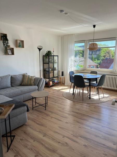 A la foto es mostra l'objecte Up Wulkje21 Neu renovierte Wohnung mit PKW Stellplatz situat a la ciutat de Emden.