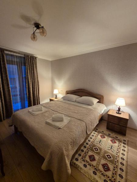 A la foto es mostra l'objecte NQ Guest house situat a la ciutat de Kazbegi.