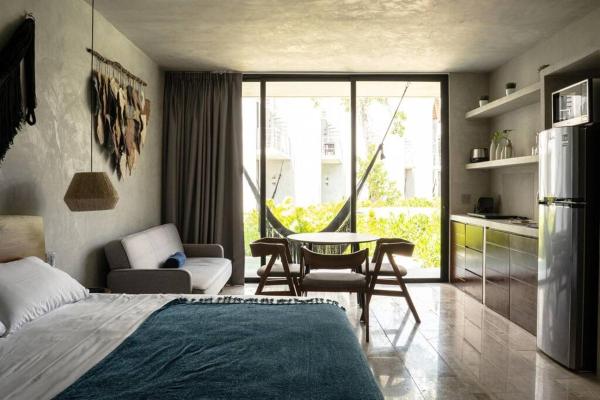 A la foto es mostra l'objecte Luxury studio-Tulum w privatepool situat a la ciutat de Tulum.