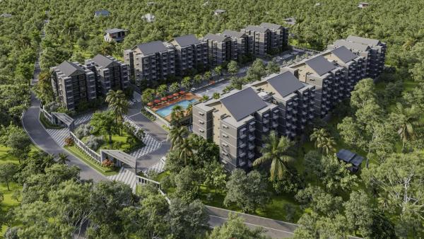Auf dem Foto ist das Objekt Elixia 3Cs Skyline Apartments in der Stadt Talahena zu sehen.