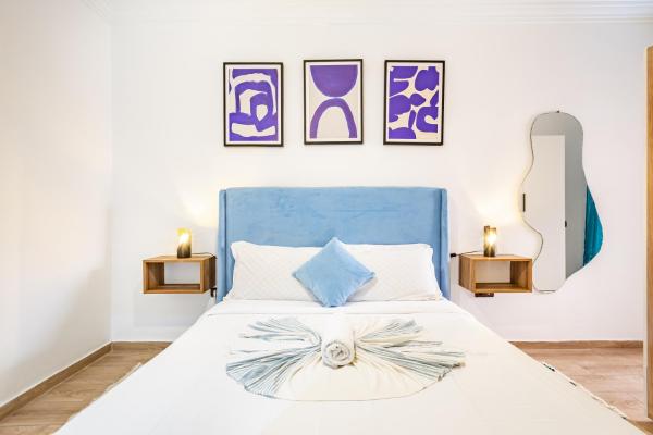 En la foto se muestra el objeto Magnificent Apartment in Gueliz - 100% Equipped ubicado en la ciudad de Marrakech.