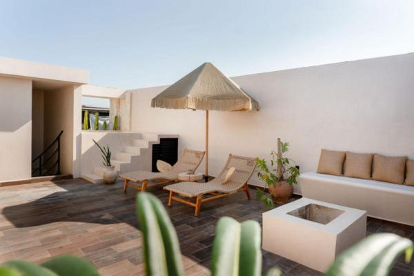 Na zdjęciu widoczny jest obiekt Casa Coba Sol Penthouse Pool Aldea Zama położony w mieście Tulum.