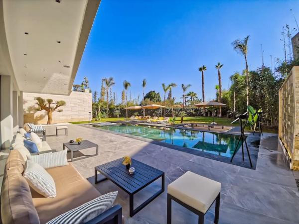 A la foto es mostra l'objecte Villa Beverly hills-luxury home situat a la ciutat de Marràqueix.