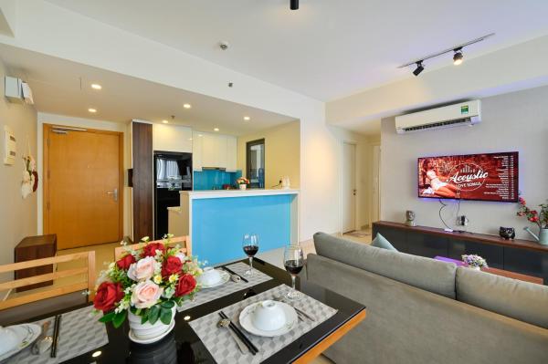 Wonderful 2 Br Condo In Masteri T1, Fully Furnished With Full Amenities - Ciudad Ho Chi Minh (Saigón)