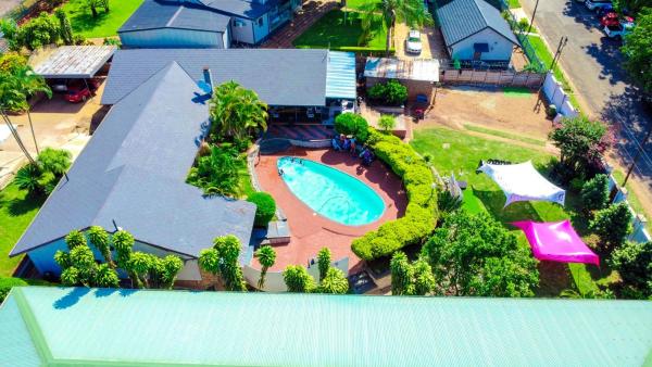 Na fotografii je vidět objekt Victoria guest house Nyumbani nacházející se ve městě Tzaneen.