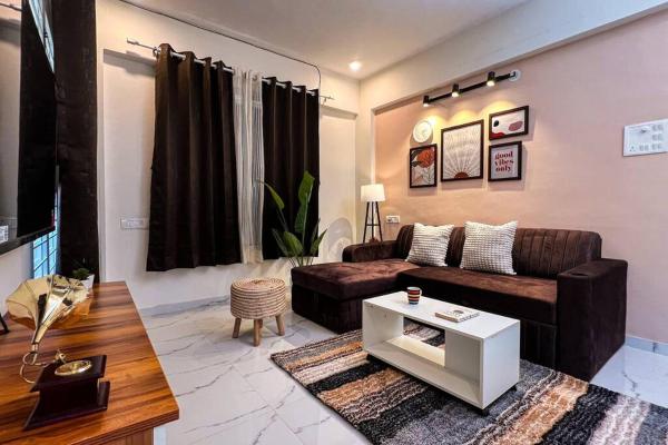 Nella foto è visibile l'oggetto A Homely 1 BHK in Main Kharadi - Anandkunj situato nella città di Pune.