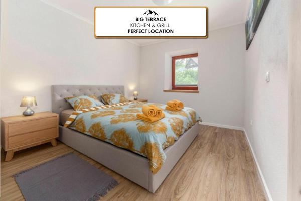 A la foto es mostra l'objecte Apartments Ribnica situat a la ciutat de Bohinj.