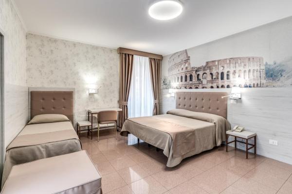 Auf dem Foto ist das Objekt Hotel Milo in der Stadt Rom zu sehen.