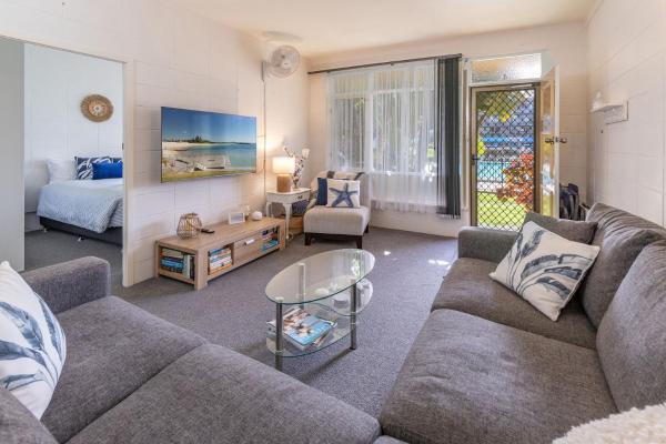 A la foto es mostra l'objecte Forster Holiday Lodge 4 situat a la ciutat de Forster.