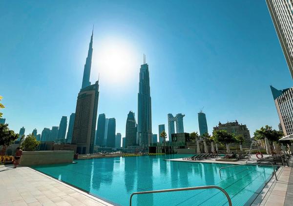 A la foto es mostra l'objecte Luxury 2 BR Apartment, 5 Mins to Dubai Mall with Amazing view in DownTown Views 2 situat a la ciutat de Dubai.