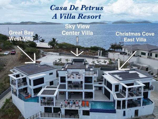 A la foto es mostra l'objecte Great Bay Villa (West) w/Pickleball Court situat a la ciutat de St Thomas.