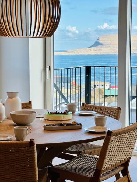 En la foto se muestra el objeto Faroe Stay Apartments, No.1 ubicado en la ciudad de Hoyvík.