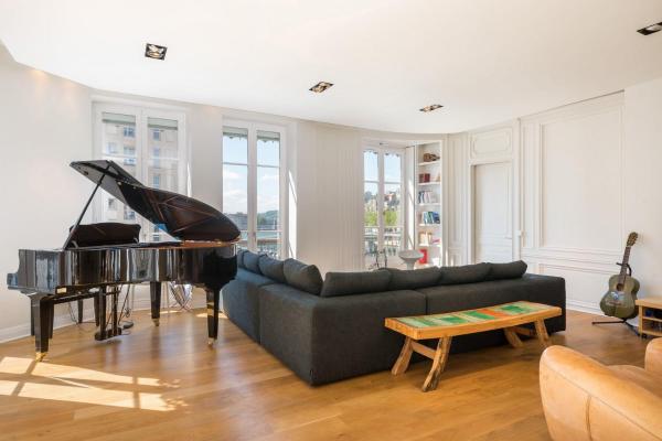 På billedet ses objektet Le Trompettiste - Newly refurbished flat beliggende i byen Lyon.
