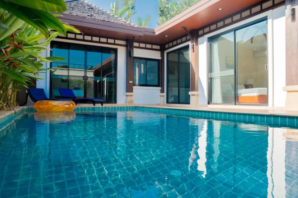 A la foto es mostra l'objecte Near beach 3bedroom pool villa.(Rawai VIP B6) situat a la ciutat de Rawai Beach.