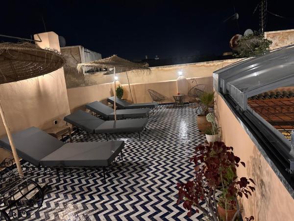 Kuvassa näkyy kohde Riad Dar Tahri & SPA, joka sijaitsee kaupungissa Fès.
