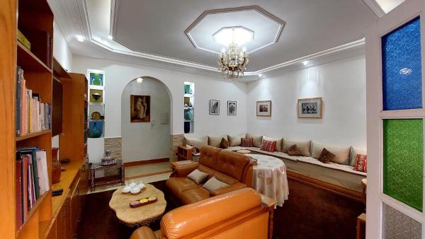 The photo shows the Taddart, C'est chez vous, tout simplement. located in the city of Temara.