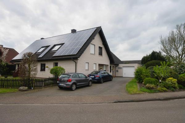 Na fotografii je vidět objekt Ferienhaus Andrea nacházející se ve městě Westerstede.