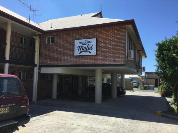 På billedet ses objektet The Mullum Motel beliggende i byen Mullumbimby.