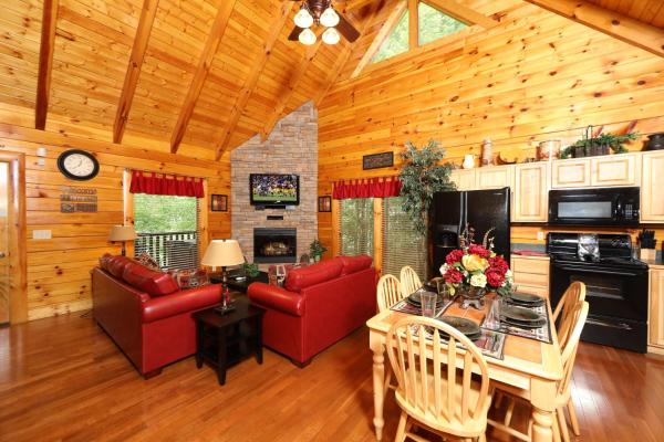 A la foto es mostra l'objecte Around the Mountain by Eden Crest Vacation Rentals situat a la ciutat de Sevierville.