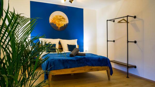 A la foto es mostra l'objecte Gemütliches Apartment im Zentrum von Neu Ulm situat a la ciutat de Neu-Ulm.