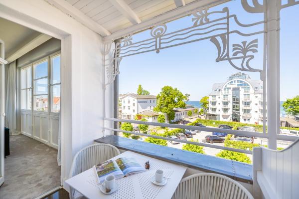 Nella foto è visibile l'oggetto Strandvilla Glückauf situato nella città di Binz.