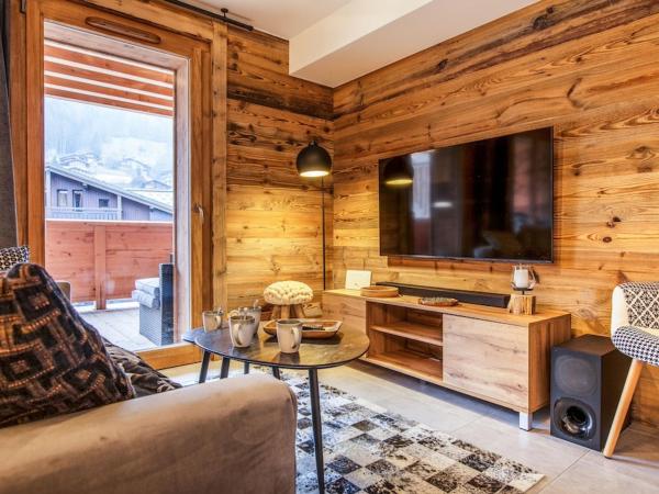 A la foto es mostra l'objecte Les Gets : Appartement cosy avec Wi-Fi, parking, linge inclus - FR-1-671-264 situat a la ciutat de Les Gets.