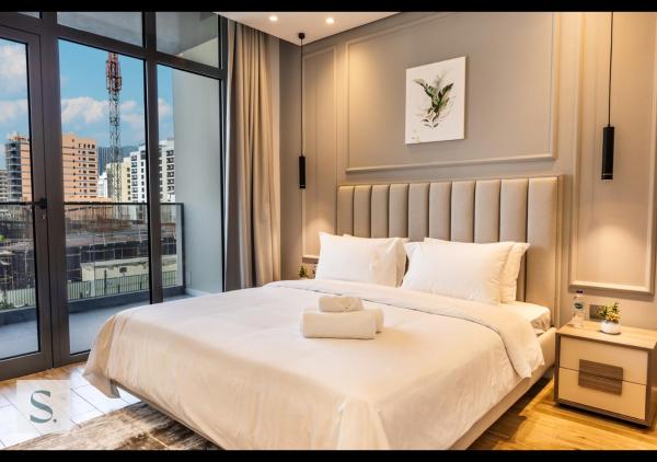Nella foto è visibile l'oggetto Plush 1 BDR Apt, Close to Metro situato nella città di Dubai.
