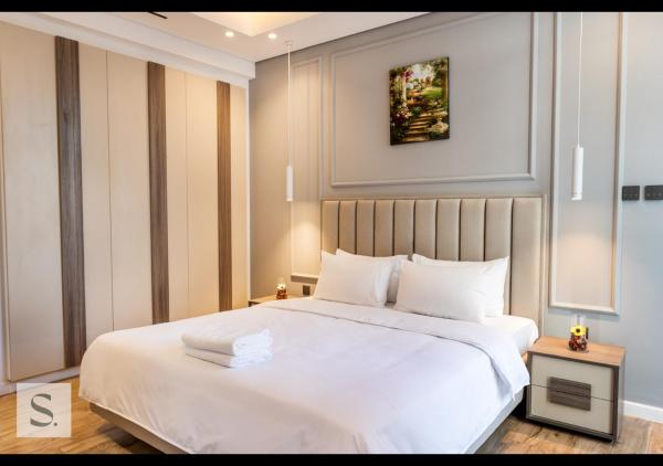 Nella foto è visibile l'oggetto Elegant 2 BDR Apt, King and Single Beds situato nella città di Dubai.