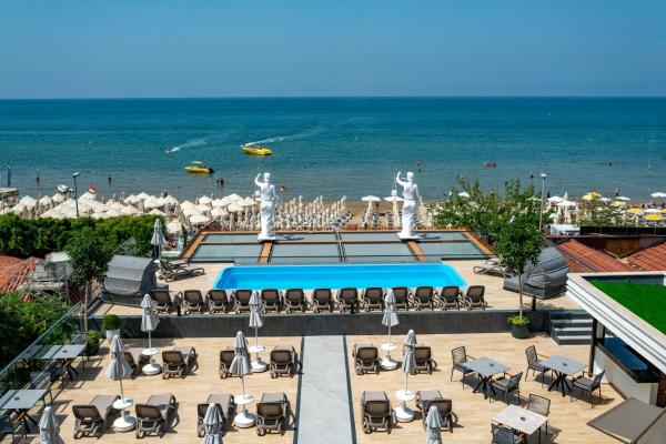 A la foto es mostra l'objecte Simus Beach Hotel situat a la ciutat de Side.