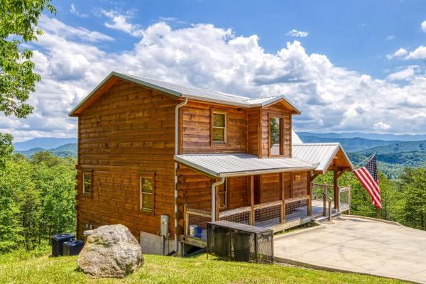 A la foto es mostra l'objecte Freedoms View, Game Room & Amazing Views, FREE tickets each paid day, Hot Tub!!! situat a la ciutat de Sevierville.